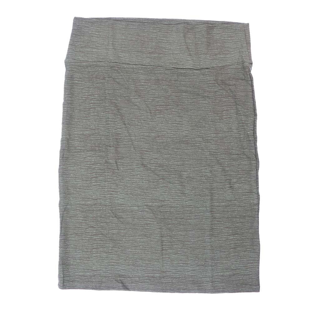 LuLaRoe Cassie e Large L Heathered Olive Green Womens Knee Length Pencil Skirt fits sizes 14-16  LARGE-231-D