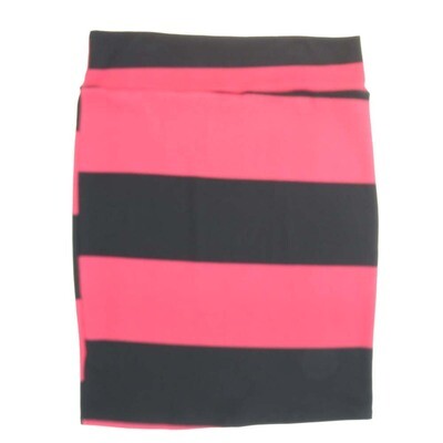 LuLaRoe Cassie h XXX-Large 3XL Two Tone Stripe Womens Knee Length Pencil Skirt fits sizes 24-26 3XL-227