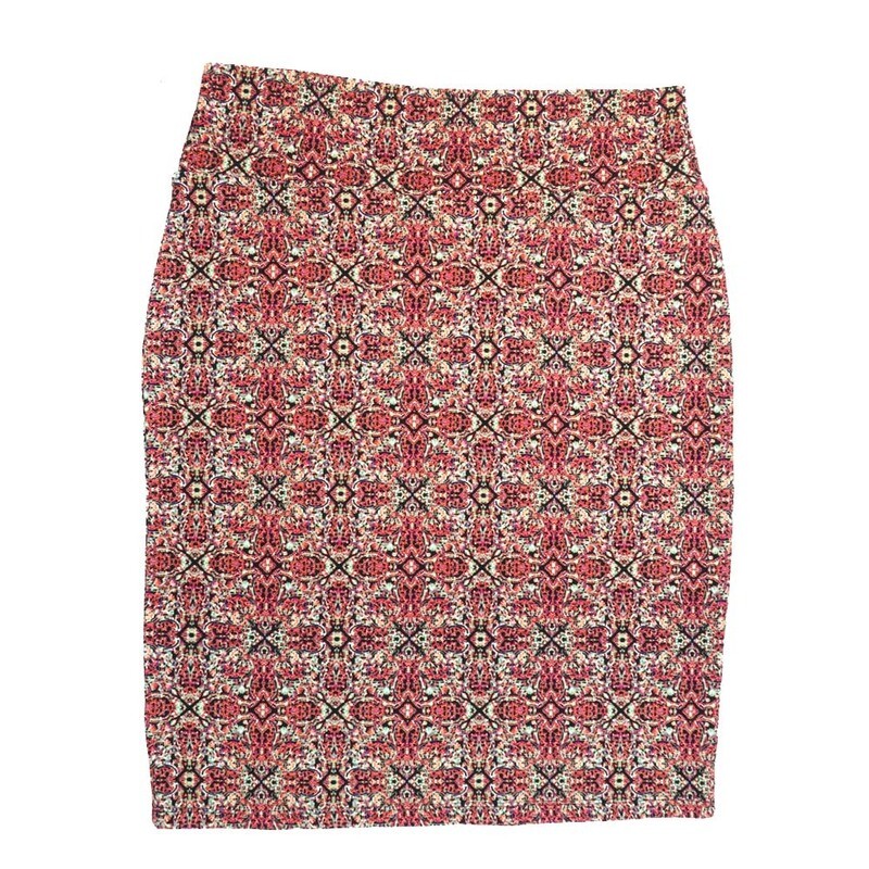 LuLaRoe Cassie g XX-Large 2XL Trippy Mandala Psychedelic Womens Knee Length Pencil Skirt fits sizes 22-24  2XL-221