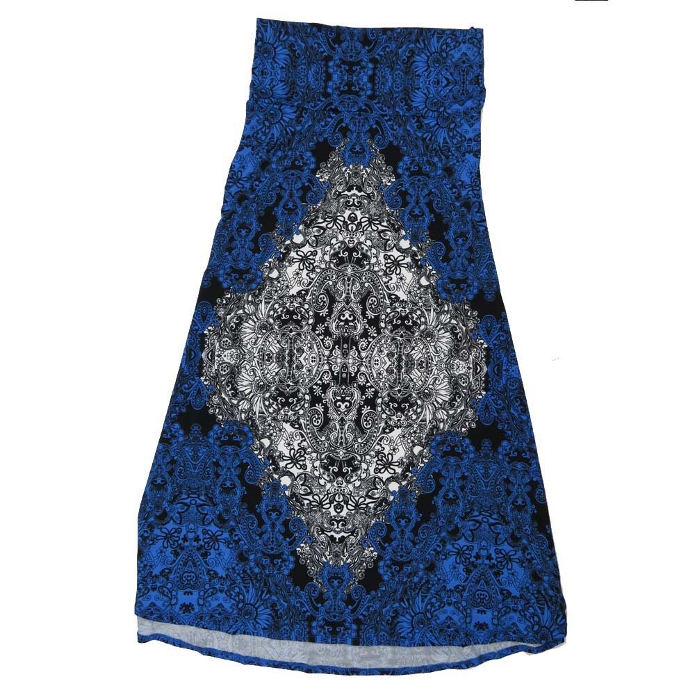 LuLaRoe Maxi e Large L Psychedelic Mandalas Purple Black White A-Line Flowy Skirt fits Adult Women sizes 14-16  LARGE-313.JPG