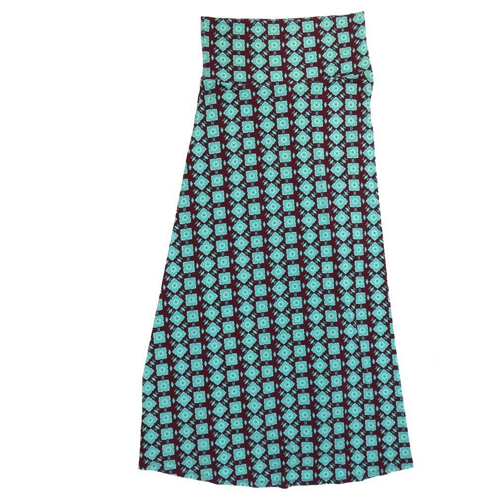LuLaRoe Maxi e Large L Geometric Polka Dot Stripe Aztek Southwestern Black Gray A-Line Flowy Skirt fits Adult Women sizes 14-16  LARGE-200