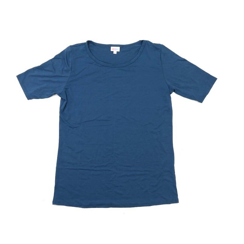 LuLaRoe GIGI X-Large XL Solid Fitted Tee fits Women sizes 16-18 XL-202