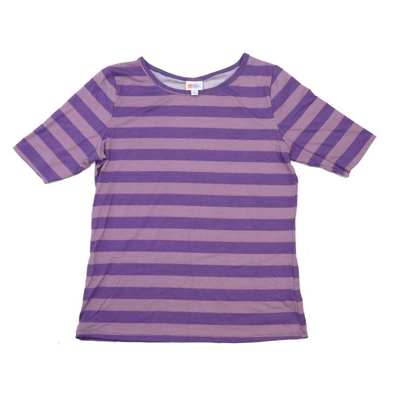 LuLaRoe GIGI X-Large XL Striped Fitted Tee fits Women sizes 16-18 XL-205