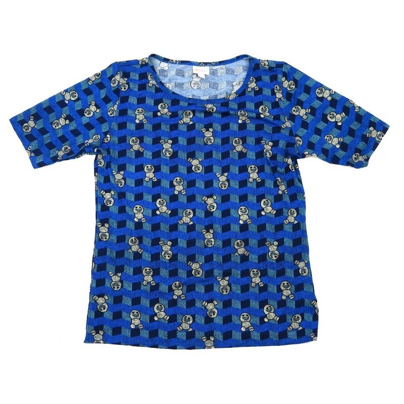 LuLaRoe GIGI XX-Large 2XL Frozen Elsa Snowgies Fitted Tee fits Women sizes 20-22 2XL-200