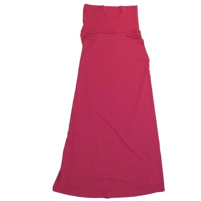 LuLaRoe Maxi a XX-Small XXS Solid A-Line Flowy Skirt fits Adult Women sizes 00-0 XXS-203