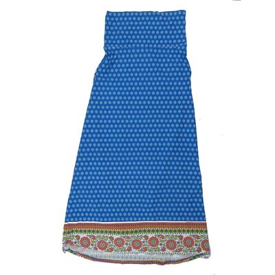 LuLaRoe Maxi h XXX-Large 3XL Floral Geometric Polka Dot A-Line Flowy Skirt fits Adult Women sizes 24-26 H-3XL-306.JPG