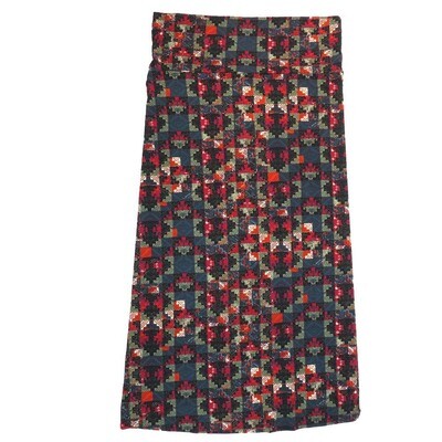 LuLaRoe Maxi h XXX-Large 3XL Geometric Aztek Southwestern A-Line Flowy Skirt fits Adult Women sizes 24-26 3XL-202