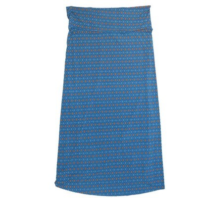 LuLaRoe Maxi h XXX-Large 3XL Polka Dot Stripe A-Line Flowy Skirt fits Adult Women sizes 24-26 3XL-203