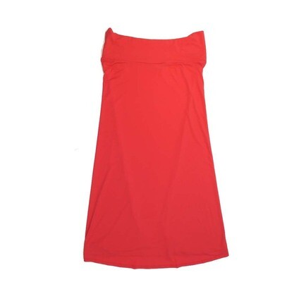 LuLaRoe Maxi h XXX-Large 3XL Solid Red A-Line Flowy Skirt fits Adult Women sizes 24-26 3XL-212-B
