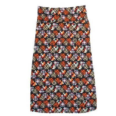 LuLaRoe Maxi h XXX-Large 3XL Stripe Geometric A-Line Flowy Skirt fits Adult Women sizes 24-26 3XL-201