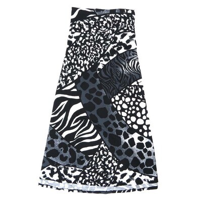 LuLaRoe Maxi h XXX-Large 3XL Zebra Cheetah Leopards Stripe Prints A-Line Flowy Skirt fits Adult Women sizes 24-26 H-3XL-308.JPG