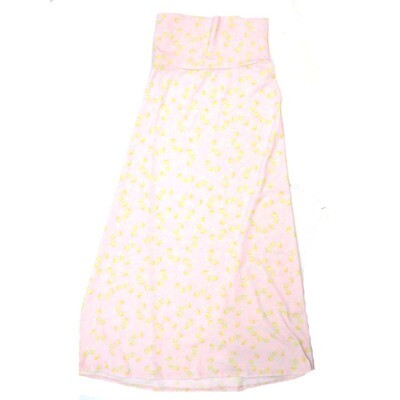LuLaRoe Maxi d Medium M Floral A-Line Flowy Skirt fits Adult Women sizes 10-12 MEDIUM-206-320.JPG