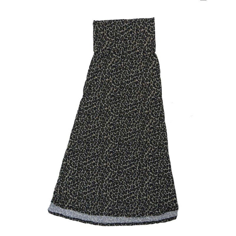 LuLaRoe Maxi d Medium M Cheetah Animal Print Black Gray A-Line Flowy Skirt fits Adult Women sizes 10-12 MEDIUM-206-302.JPG LuLaRoe Maxi d Medium M Cheetah Animal Print Black Gray A-Line Flowy Skirt fits Adult Women sizes 10-12 MEDIUM-206-302.JPG