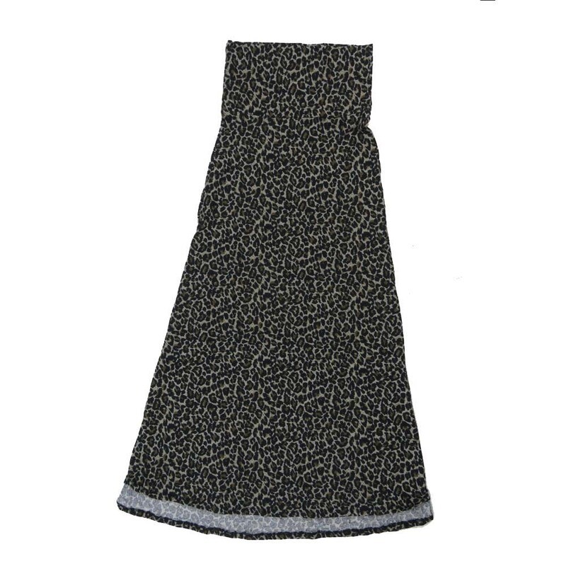 LuLaRoe Maxi e Large L Animal Cheetah Print A-Line Flowy Skirt fits Adult Women sizes 14-16  LARGE-302.JPG