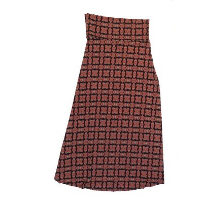 LuLaRoe Maxi f X-Large XL Mandalas Aztek Southwestern Geometric A-Line Flowy Skirt fits Adult Women sizes 18-20 XL-216-B