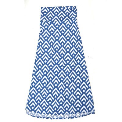 LuLaRoe Maxi d Medium M Geometric Triangles Chevrons A-Line Flowy Skirt fits Adult Women sizes 10-12 MEDIUM-206-314-C.JPG