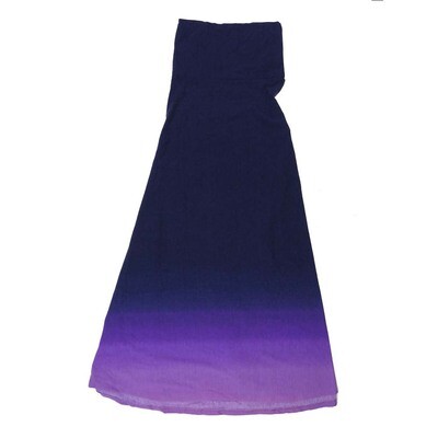LuLaRoe Maxi g XX-Large 2XL Hombre Dark Blue A-Line Flowy Skirt fits Adult Women sizes 22-24 2XL-304.JPG