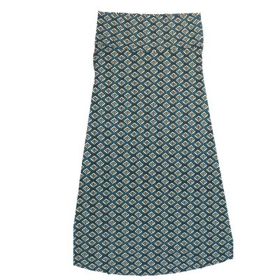 LuLaRoe Maxi g XX-Large 2XL Polka Dot Geometric A-Line Flowy Skirt fits Adult Women sizes 22-24 2XL-215