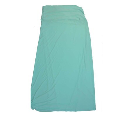LuLaRoe Maxi g XX-Large 2XL Solid Mint Green A-Line Flowy Skirt fits Adult Women sizes 22-24 2XL-218-B