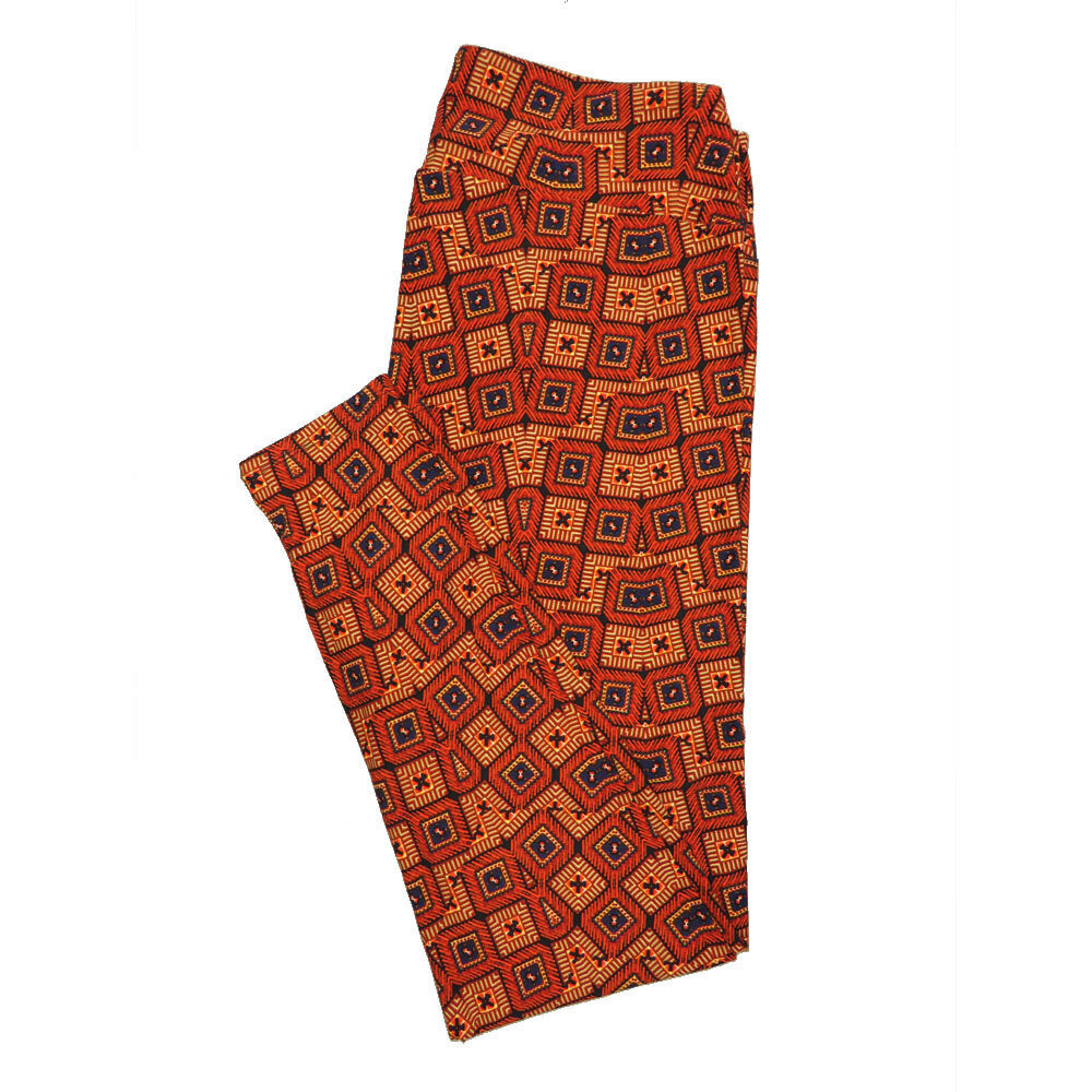 LuLaRoe Tall Curvy TC Buttery Soft Leggings Geometric fits Adult Women sizes 12-18  TC-7012-X2