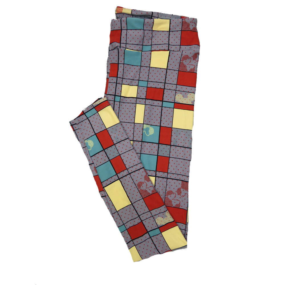 LuLaRoe Tall Curvy TC  Disney Mickey and Minnie Mouse Buttery Soft Leggings fits Adult Women sizes 12-18  TC-7040-B2