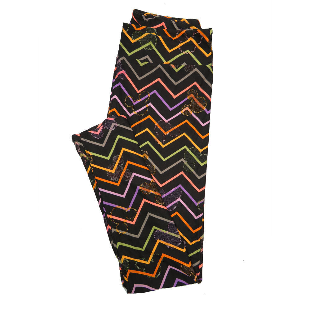 LuLaRoe Tall Curvy TC  Disney Mickey Mouse Buttery Soft Leggings fits Adult Women sizes 12-18  TC-7045-N3