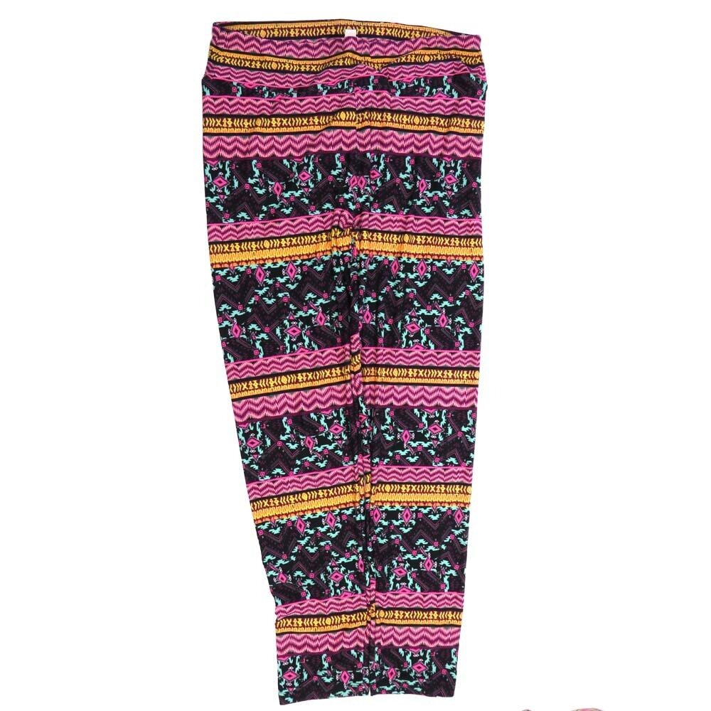 LuLaRoe Tall Curvy TC Stripe Gods Eye Geometric Gray Green Blue Red Buttery Soft Leggings fits Adult Women sizes 12-18  7073-ZC