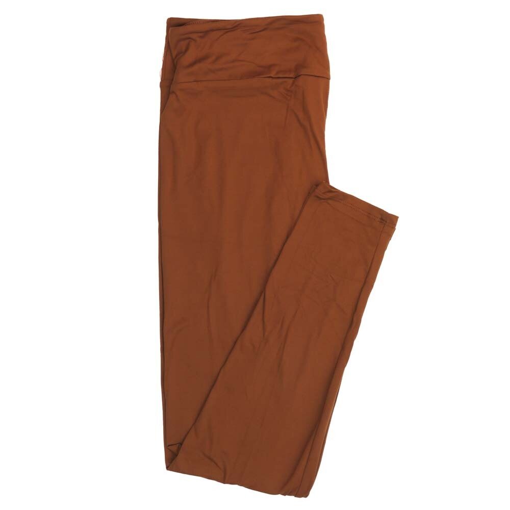 LuLaRoe Tall Curvy TC Solid Indian Brown Leggings fits Adult Women sizes 12-18 SOLID-INDIANBROWN-419549 QQQ