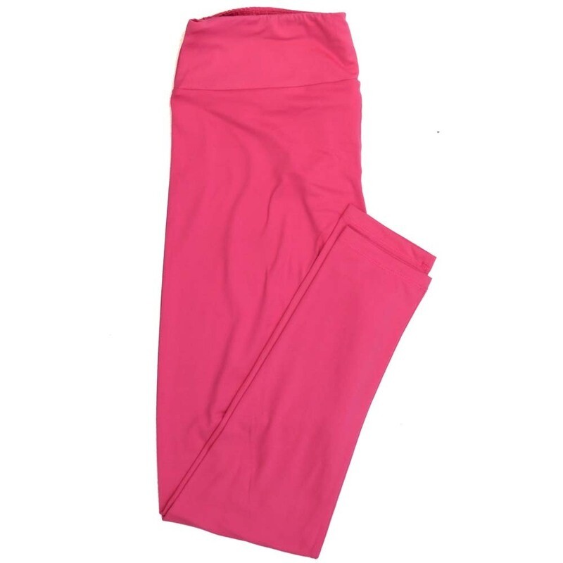 LuLaRoe Tall Curvy TC Solid Light Pink Leggings fits Adult Women sizes 12-18  SOLID-LIGHTPINK  QQQ