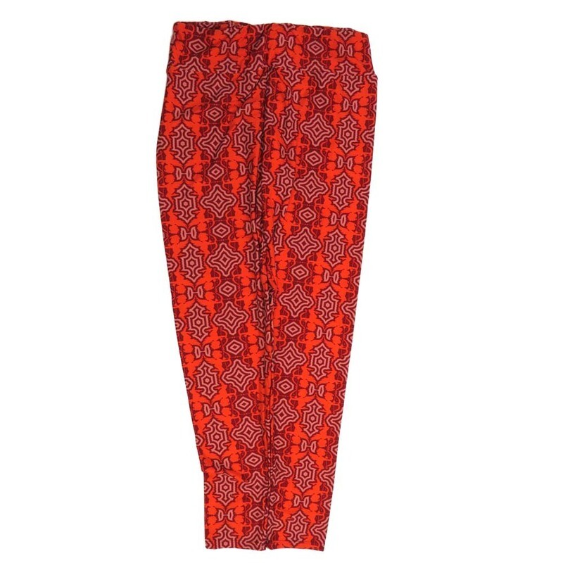 LuLaRoe Tall Curvy TC Valentines Cupid Shooting Bow Pink Red Buttery Soft Leggings fits Adult Women sizes 12-18  7072-N