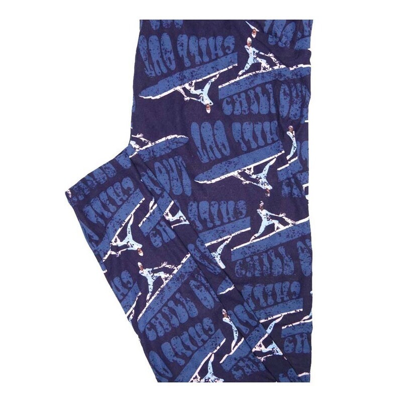 LuLaRoe Tall Curvy TC Disney Incredibles Syndrome Chill Out Buttery Soft Leggings fits Women 12-18