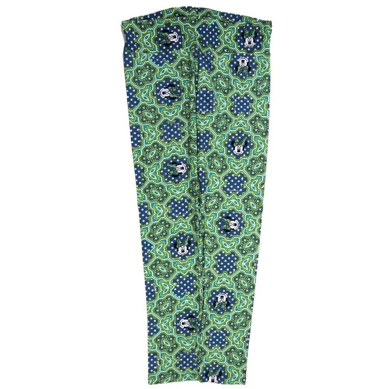 LuLaRoe Tall Curvy TC Disney Minnie Mouse Polka Dot Geometric Buttery Soft Leggings fits Adult Women sizes 12-18  7069-ZD