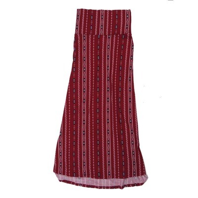 LuLaRoe Maxi b X-Small XS Stripe Southwestrn Aztec Arrows A-Line Flowy Skirt fits Adult Women sizes 2-4 XS-304.JPG