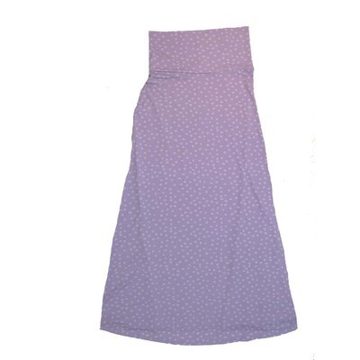 LuLaRoe Maxi c Small S Polka Dot A-Line Flowy Skirt fits Adult Women sizes 6-8 SMALL-225