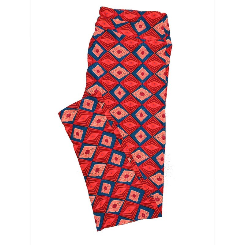 LuLaRoe Tall Curvy TC Buttery Soft Leggings Psychedelic 70s Trippy fits Adult Women sizes 12-18  TC-7007-G