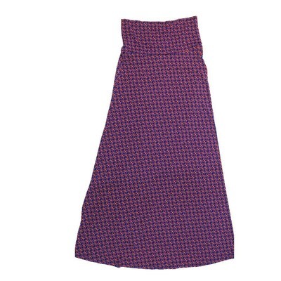 LuLaRoe Maxi c Small S Geometric A-Line Flowy Skirt fits Adult Women sizes 6-8 SMALL-220