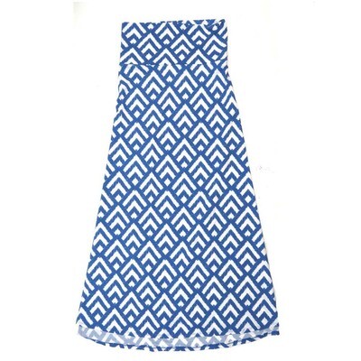 LuLaRoe Maxi c Small S Chevron Arrow Geometric A-Line Flowy Skirt fits Adult Women sizes 6-8 SMALL-307-C.JPG