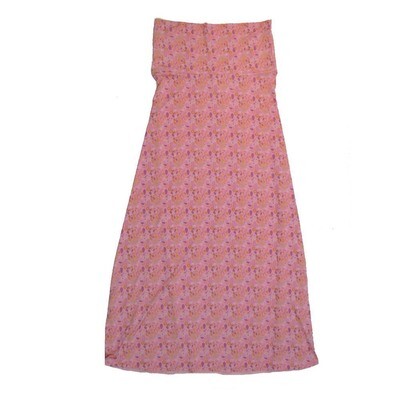 LuLaRoe Maxi c Small S Geometric A-Line Flowy Skirt fits Adult Women sizes 6-8 SMALL-203