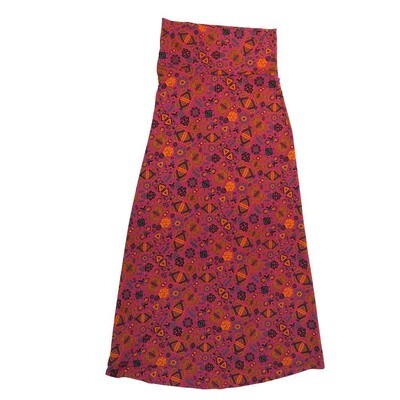 LuLaRoe Maxi c Small S Geometric Aztek Southwestern Mandalas A-Line Flowy Skirt fits Adult Women sizes 6-8 SMALL-219