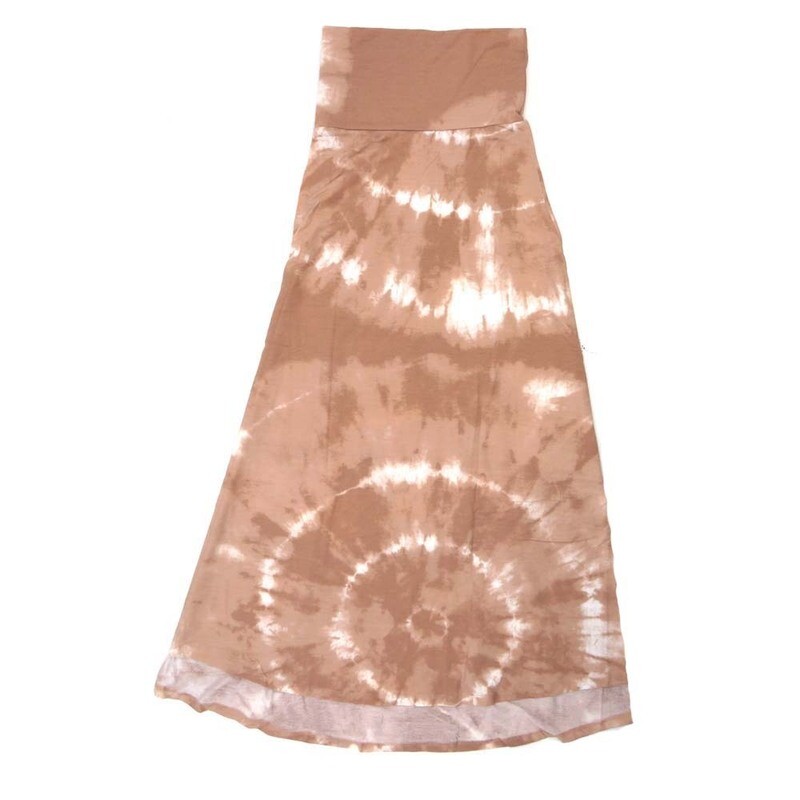 LuLaRoe Maxi c Small S Tye Dye Green White A-Line Flowy Skirt fits Adult Women sizes 6-8  SMALL-300-C.JPG