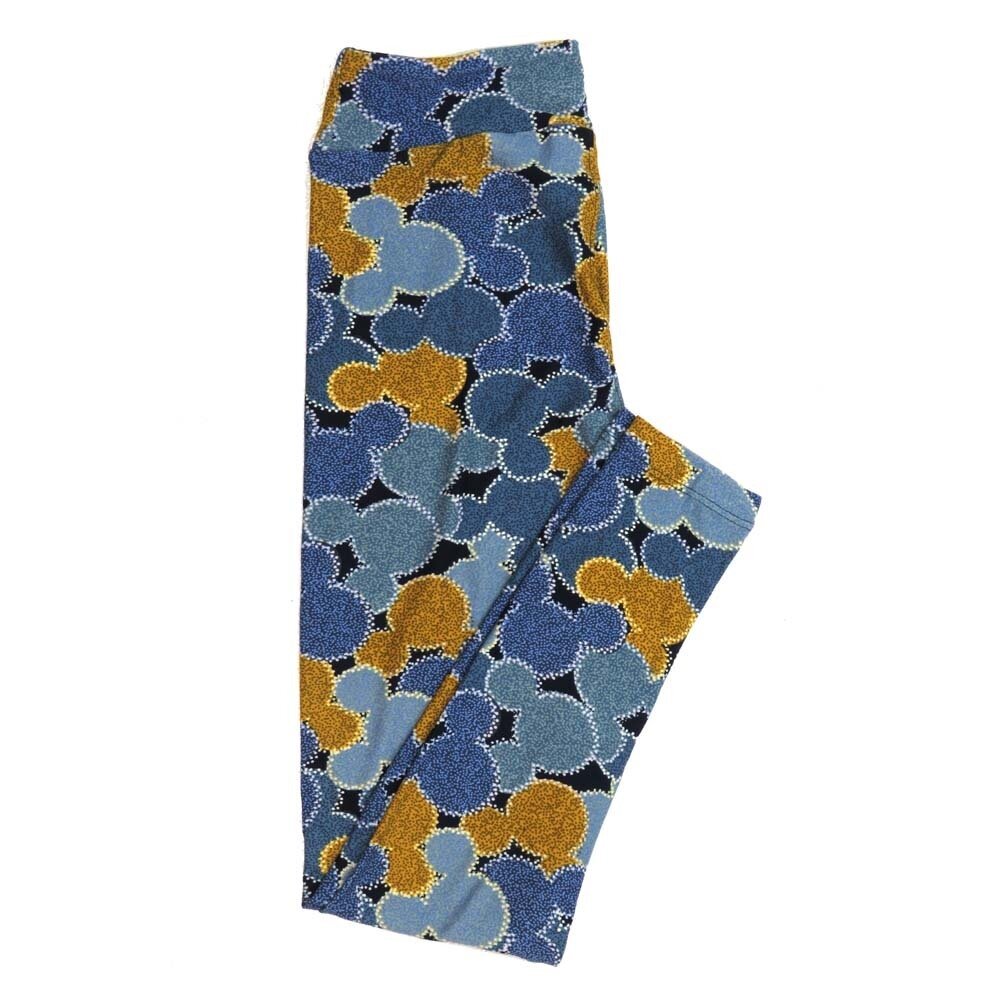 LuLaRoe One Size OS Disney Mickey Mouse Mulitple Polka Dot Leggings fits Womens sizes 2-10  OS-4390-C