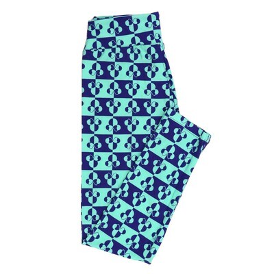 LuLaRoe One Size OS Disney Minnie Mouse Checkerboard Leggings fits adult sizes 2-10 4501-G4