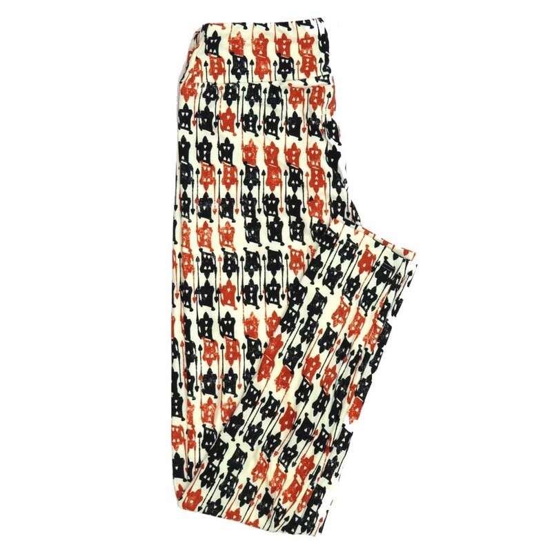 LuLaRoe One Size OS Disney Alice in Wonderland Queen&#39;s Soldiers Playing Cards Leggings fits Adult sizes 2-10 for women 4513-X