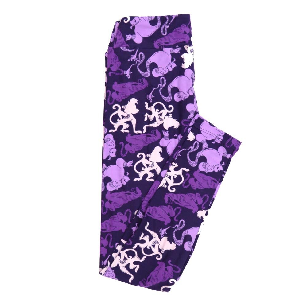 LuLaRoe One Size OS Disney Aladdin Abu Genie Rajah Leggings fits Adult sizes 2-10 for women 4510-L3