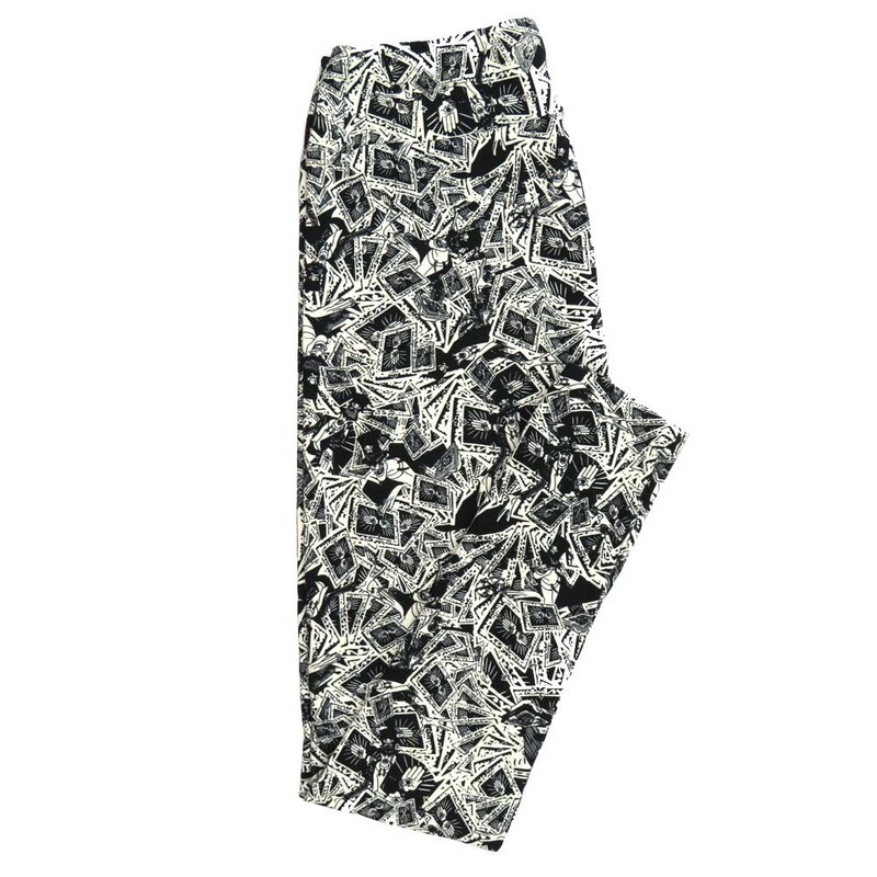 LuLaRoe One Size OS Disney Princess and the Frog Dr Facilier Seeing Eye Hand Leggings fits Adult sizes 2-10 for women 4514-P4