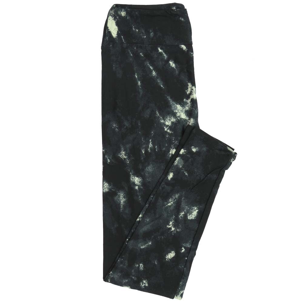LuLaRoe One Size OS Tye Dye Muted Dark Leggings fits Adult sizes 2-10 for Women OS-4396-ZA
