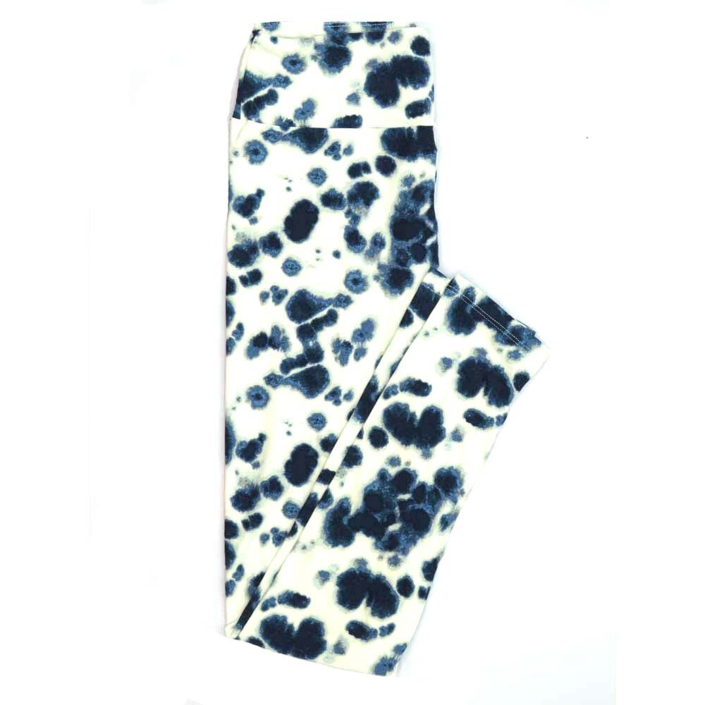 LuLaRoe One Size OS Batik Dye Faux Animal Leggings fits Adult sizes 2-10 for Women OS-4396-Y