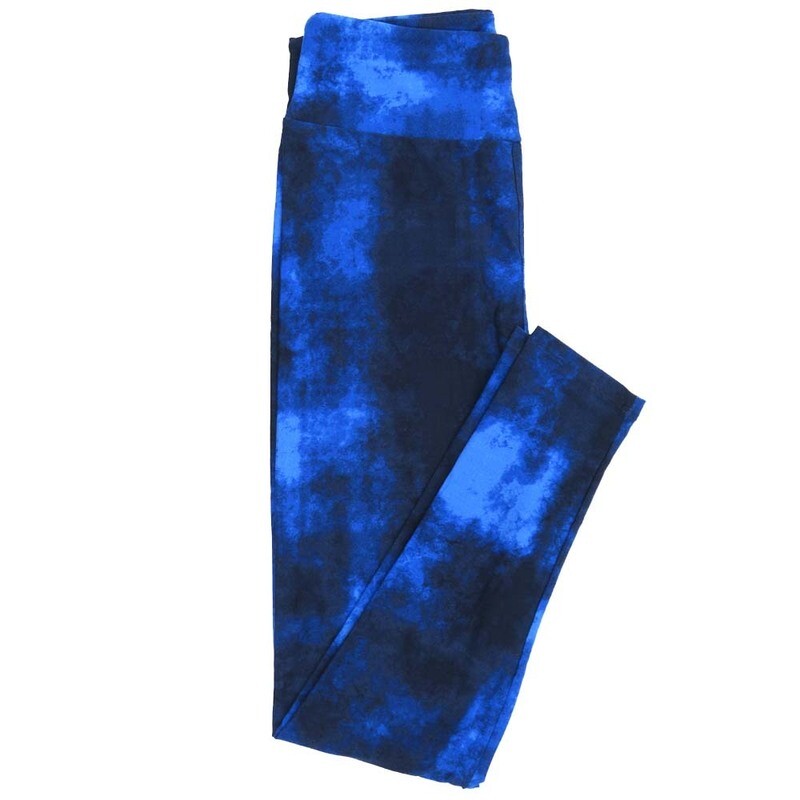 LuLaRoe One Size OS Batik Dye Muted Abstract Leggings fits Adult sizes 2-10 for Women OS-4396-X