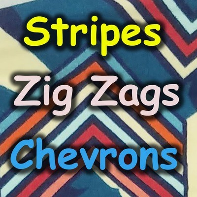 Stripes, Zig Zags and Chevrons OS LuLaRoe Leggings