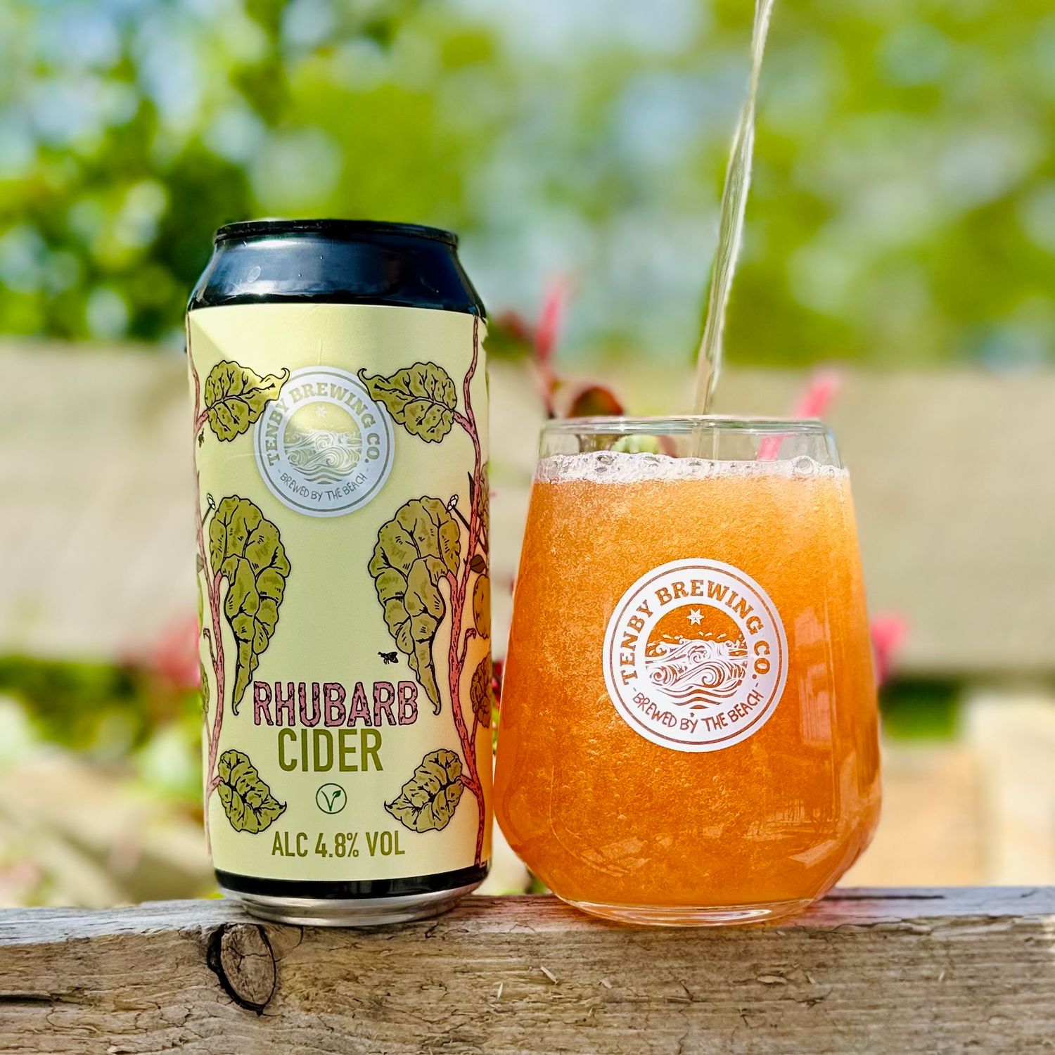 Rhubarb Cider 4.8% (v) (GF)